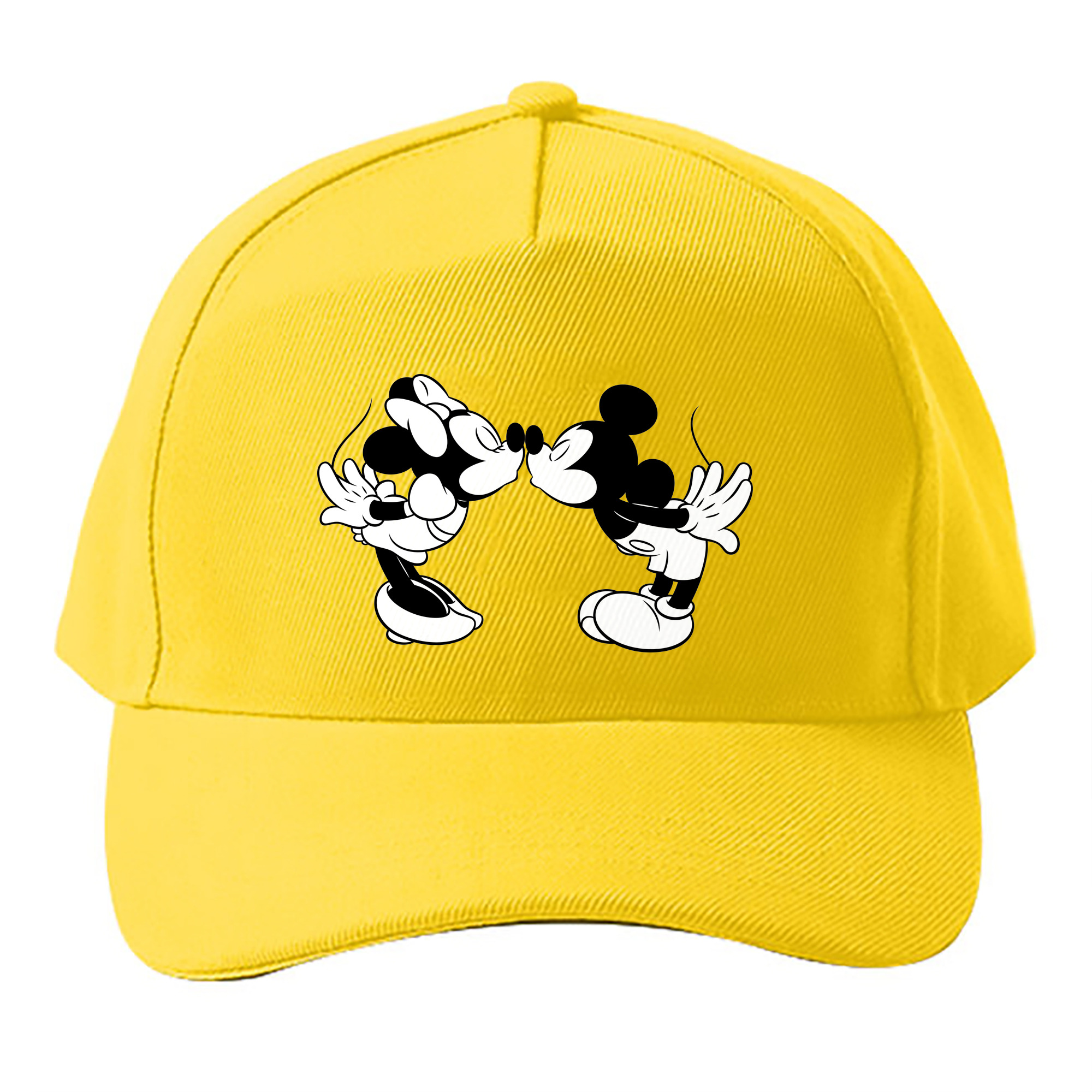 （画像用） ミッキーマウス Mickey Mouse ベースボールキャップ 綿100％ 男女兼用 帽子 スポーツ